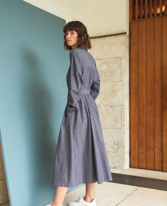 Mid-length dress Blue
