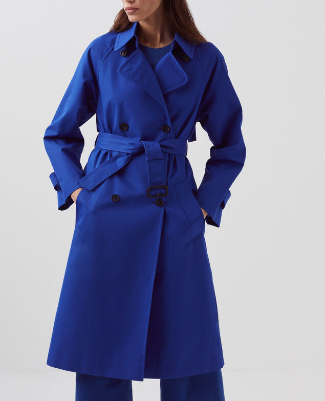 CATHERINE - Loose trench H660 sodalite blue