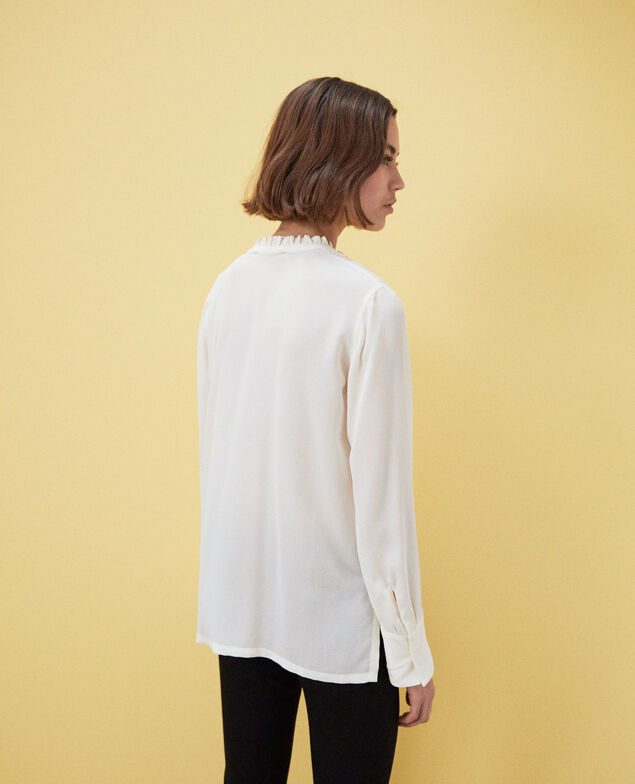 Silk blouse Champagne