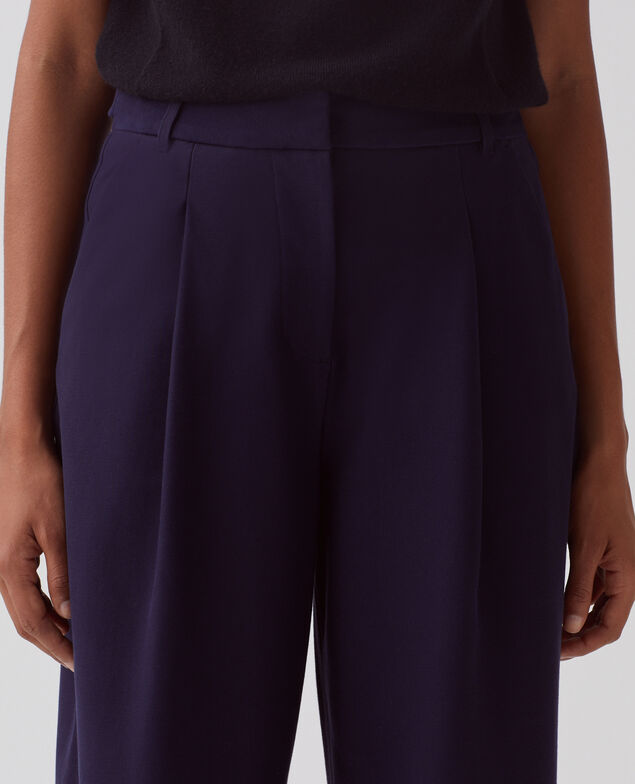 PEGGY - Carrot trousers I690 maritime blue