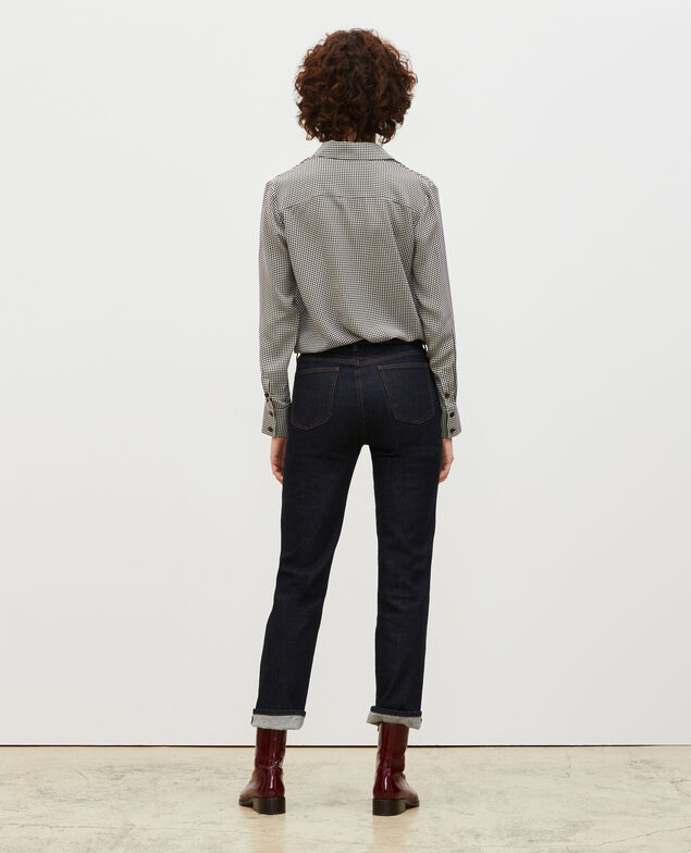 SLIM STRAIGHT - Straight dark denim jeans Denim rinse