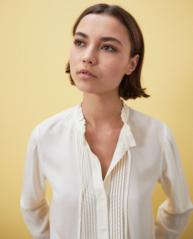 Silk blouse Champagne