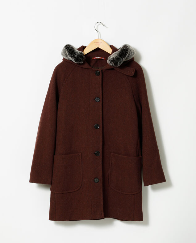 Hooded coat 3975 decadente_chocolate