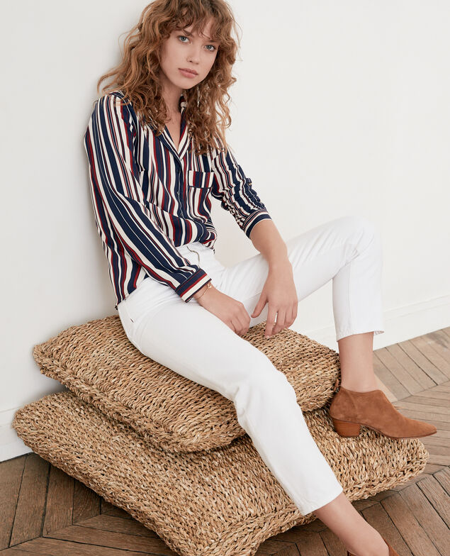 Vintage fit jeans Blanc