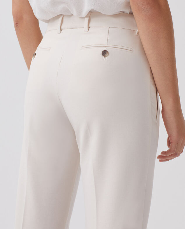 COLETTE - Slim fit straight trousers J100 pastel pink
