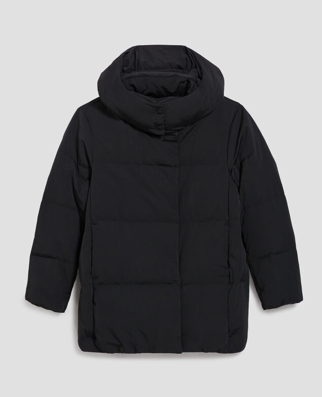 MARGOTTE - Mid-length down jacket H091 black beauty
