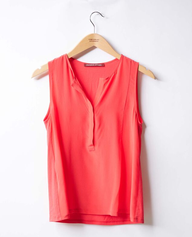 Sleeveless top Ultra pink