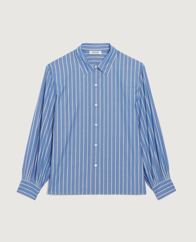 Striped shirt K632 stripes blue