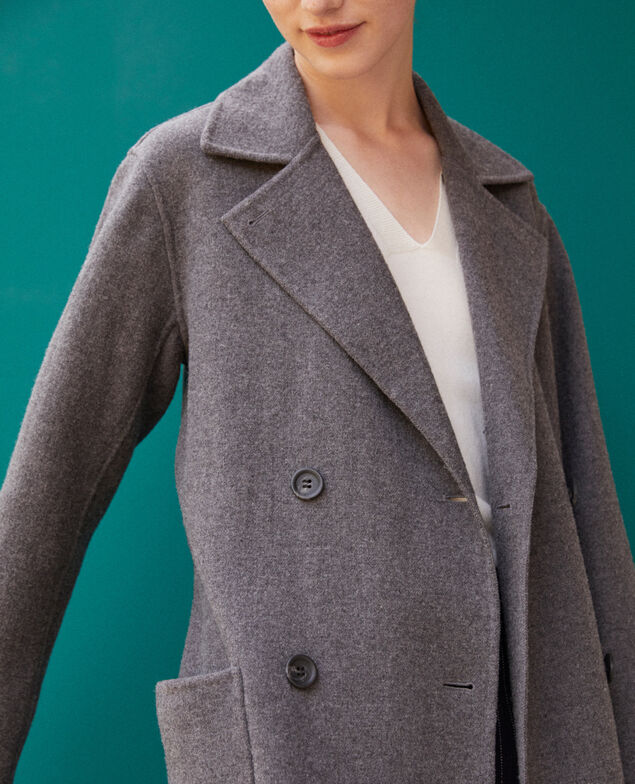 Double-sided coat 0066 dark_heather_grey