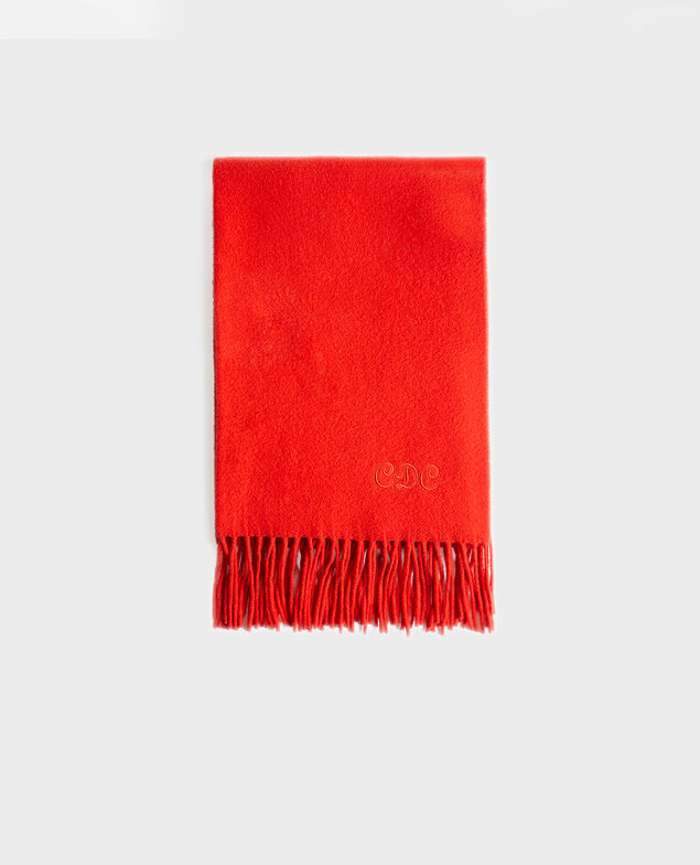 Wool scarf 4285 valiant_poppy