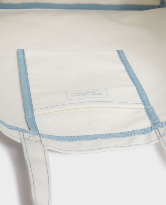 Printed canvas bag Forget me not