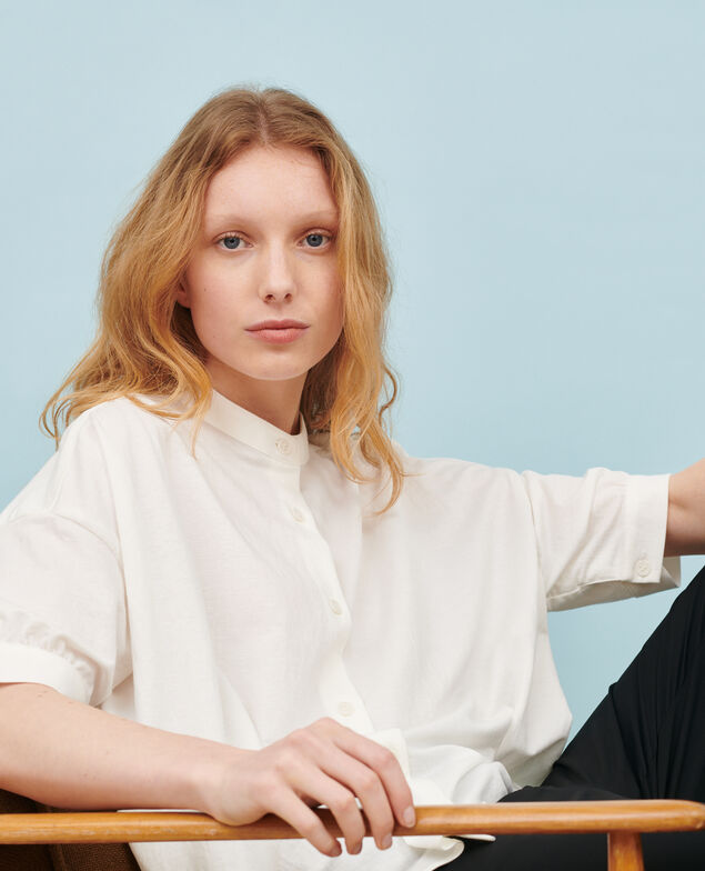 Short-sleeve top 01 white