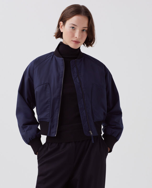 Silky bomber I697 navy