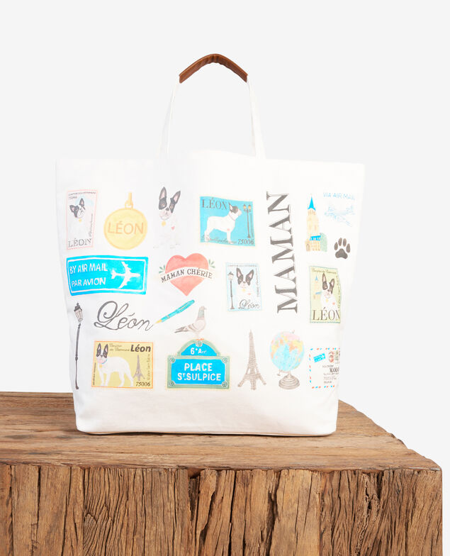 Mother's Day tote bag Off white