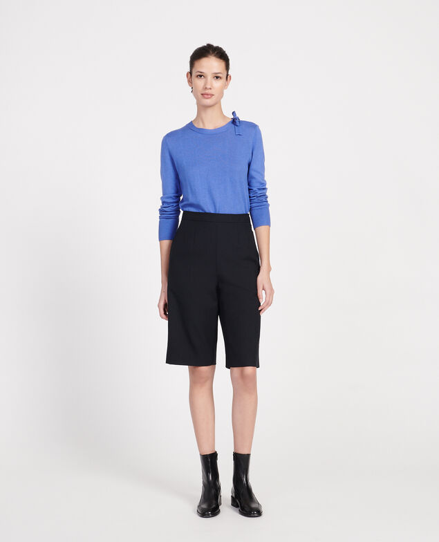 Silk and cashmere blend jumper Amparo blue