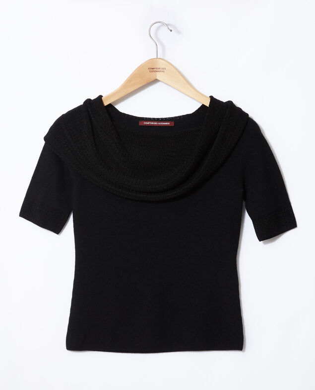 Wholegarment jumper  Black