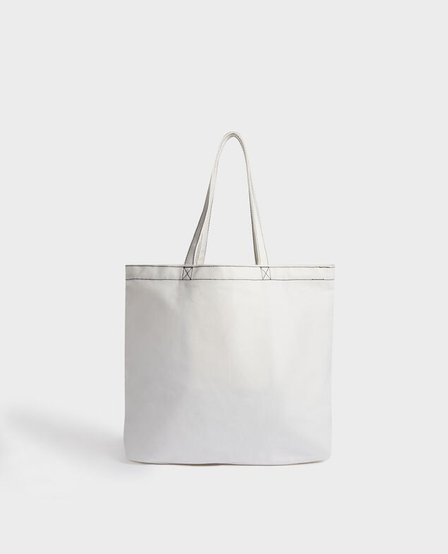 Printed canvas bag Black beauty