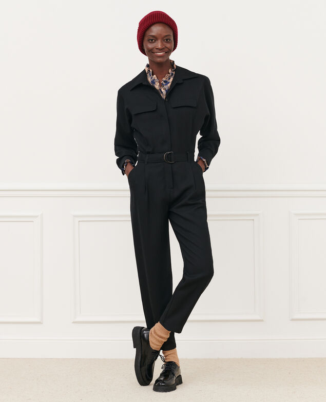 Wool jumpsuit 4216 black_beauty
