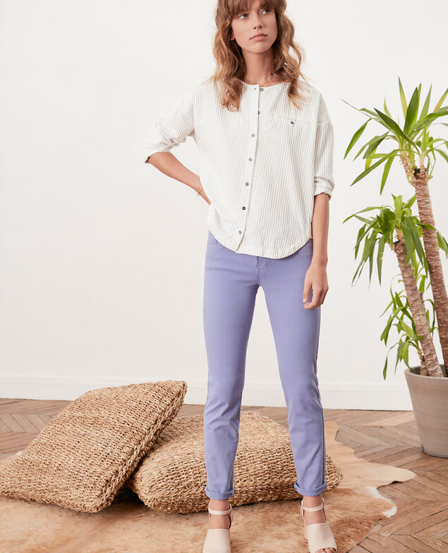 Cigarette jeans Dark iris