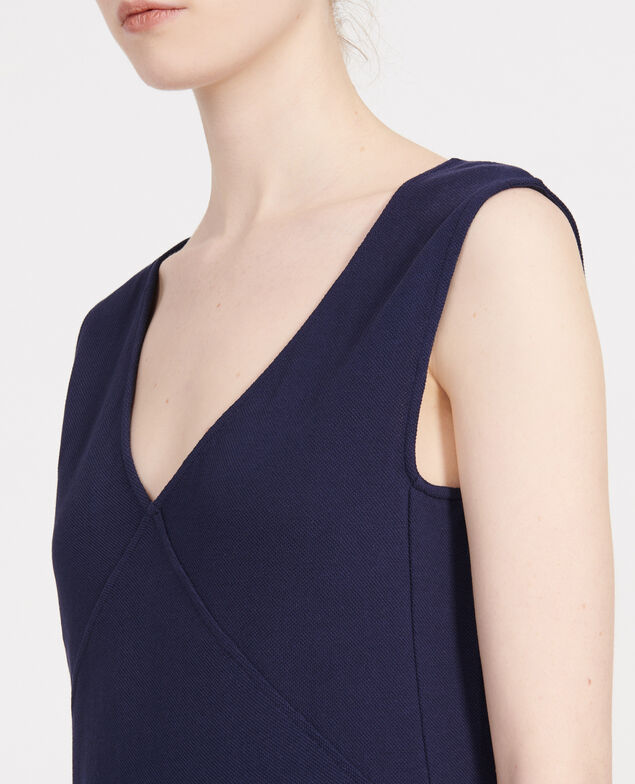 Cotton dress Maritime blue