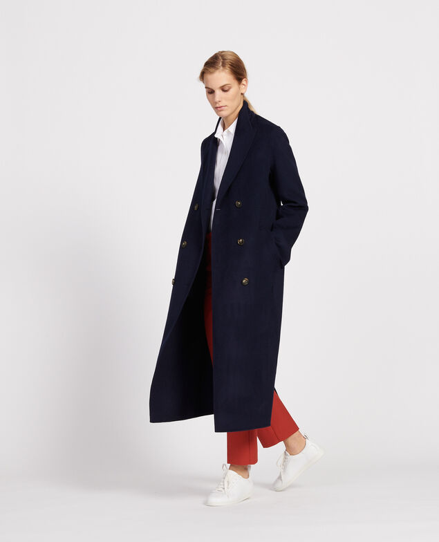 Long coat Maritime blue