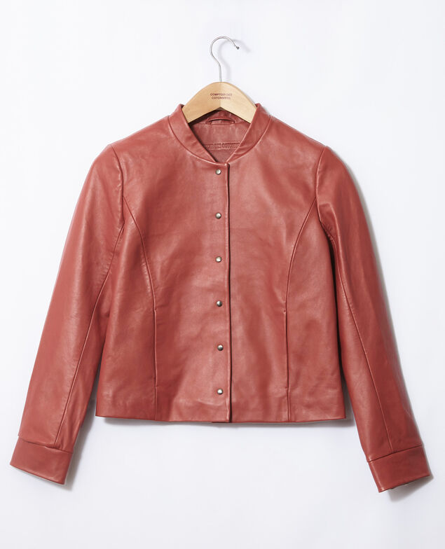 Leather bomber jacket Cowhide