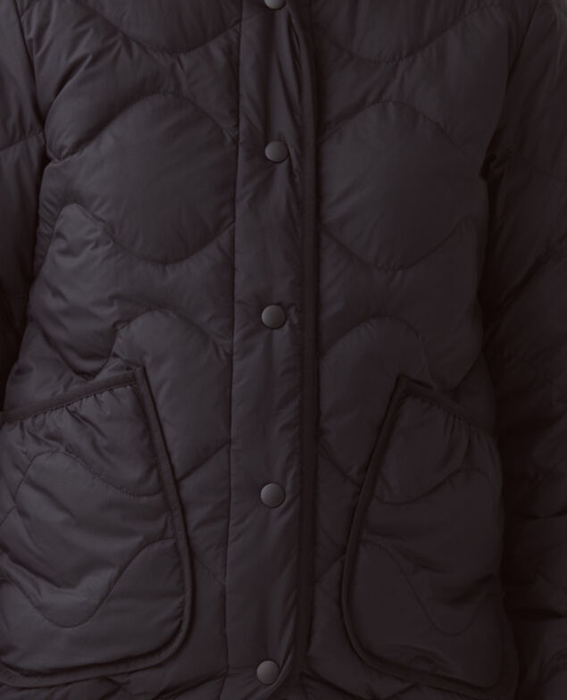 PLUME - Long-sleeve down jacket H091 black beauty