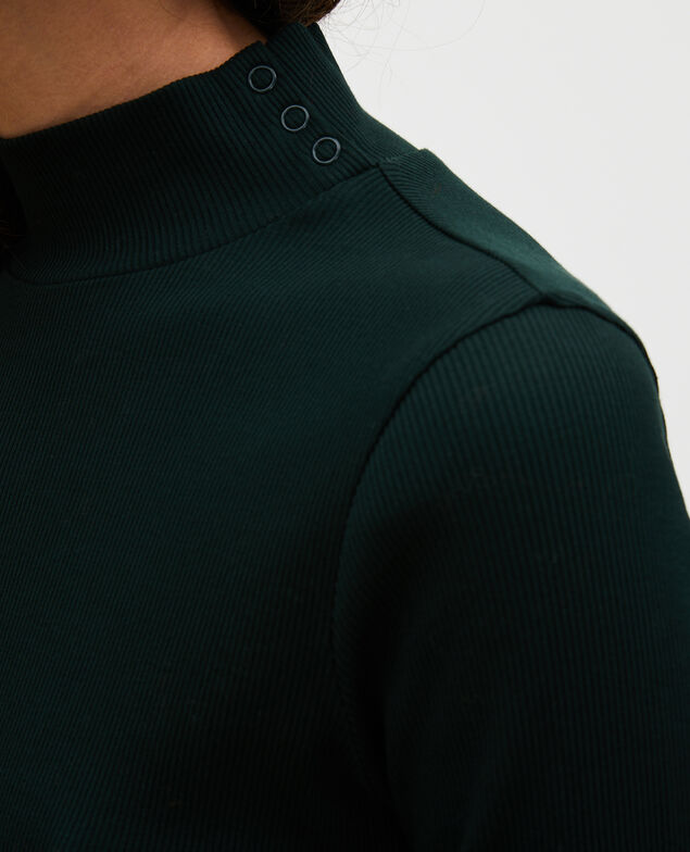 Long-sleeve stretch cotton jumper Scarab