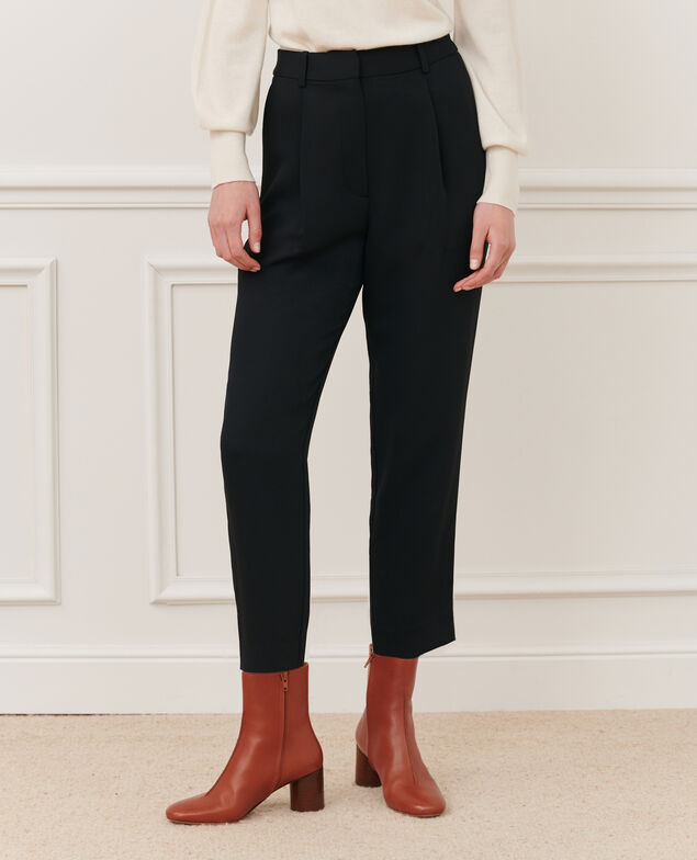Cigarette trousers 7016c 09 black