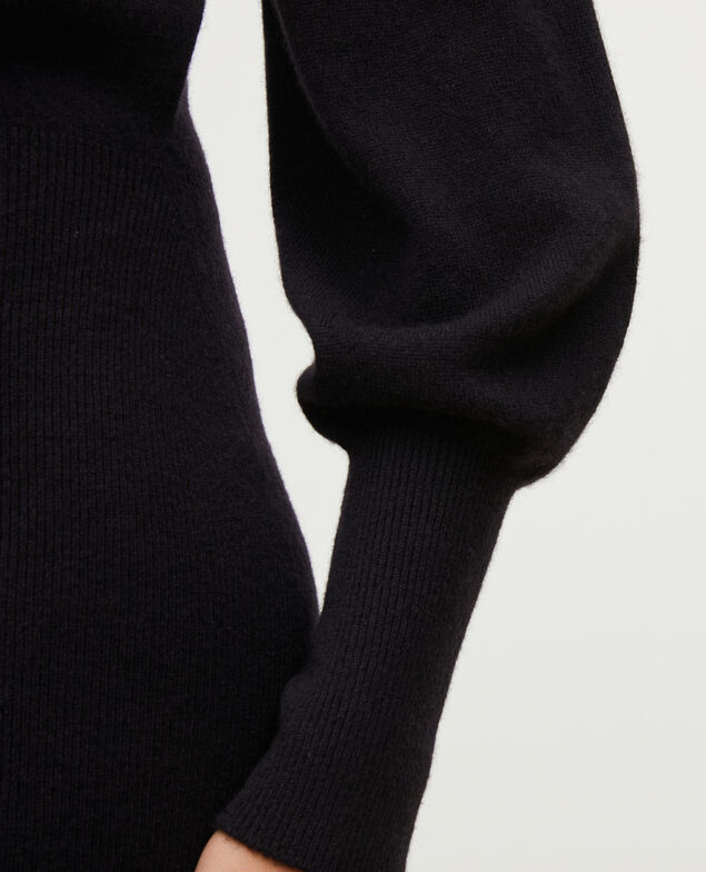 Cashmere jumper dress Black beauty