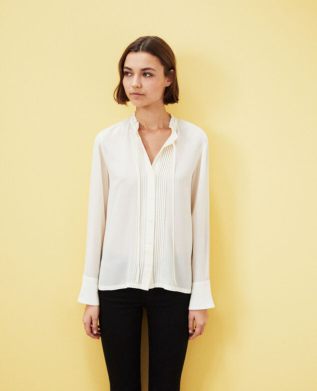 Silk blouse Champagne