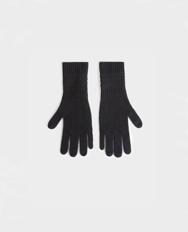 Cashmere gloves Black beauty