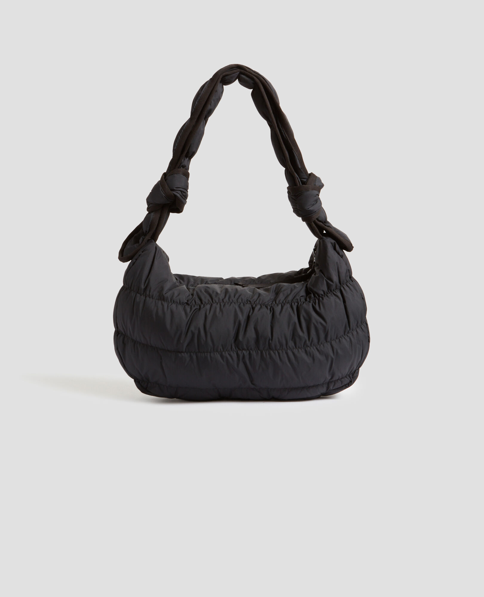 Half-moon quilted bag black - Comptoir des Cotonniers