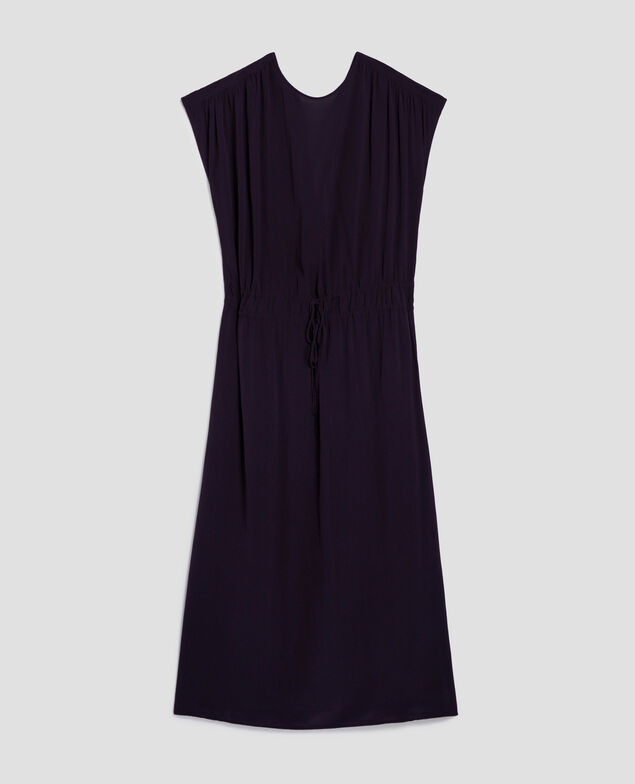 Silky maxi dress H695 night sky