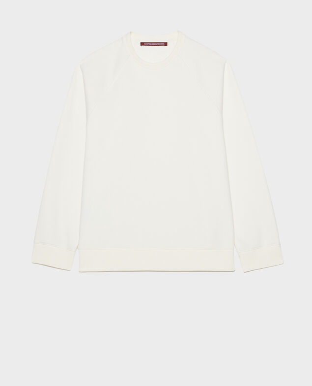 Fleece sweatshirt Gardenia