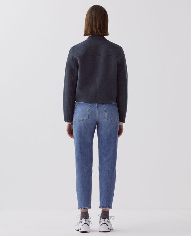 Double-sided jacket I680 blue nights