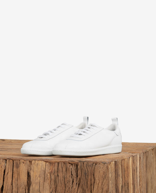 Leather trainers Off white