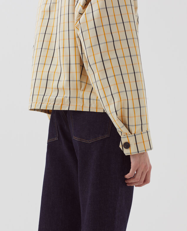 Jacket  I305 check beige