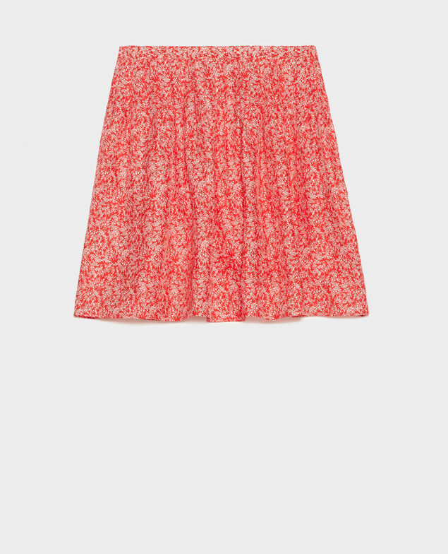 Skirt Feuillage fiery red