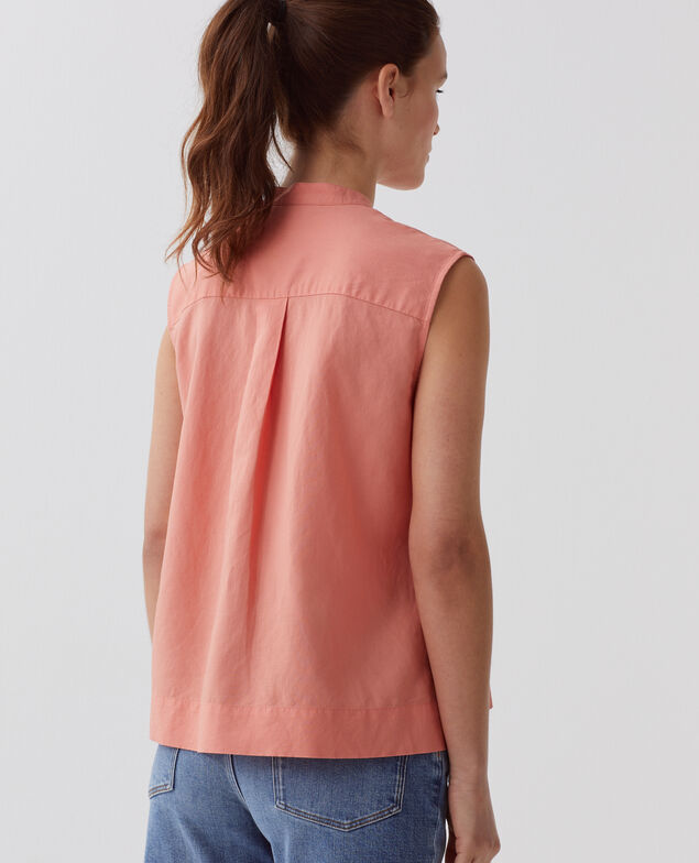 Sleeveless blouse H210 uq pink