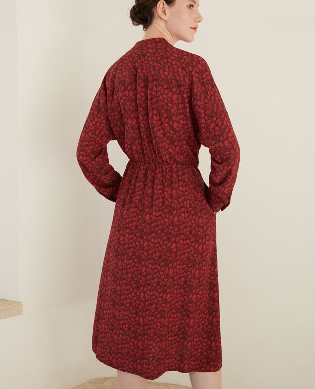 Printed dress Ld rio red