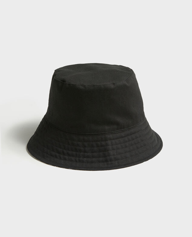 Bucket hat Black vichy black