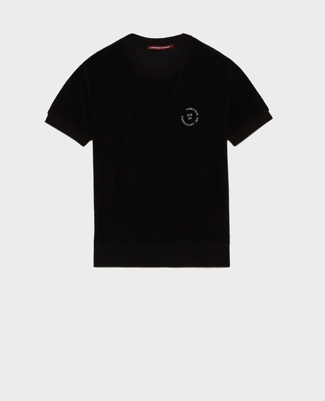Cotton T-shirt Black beauty