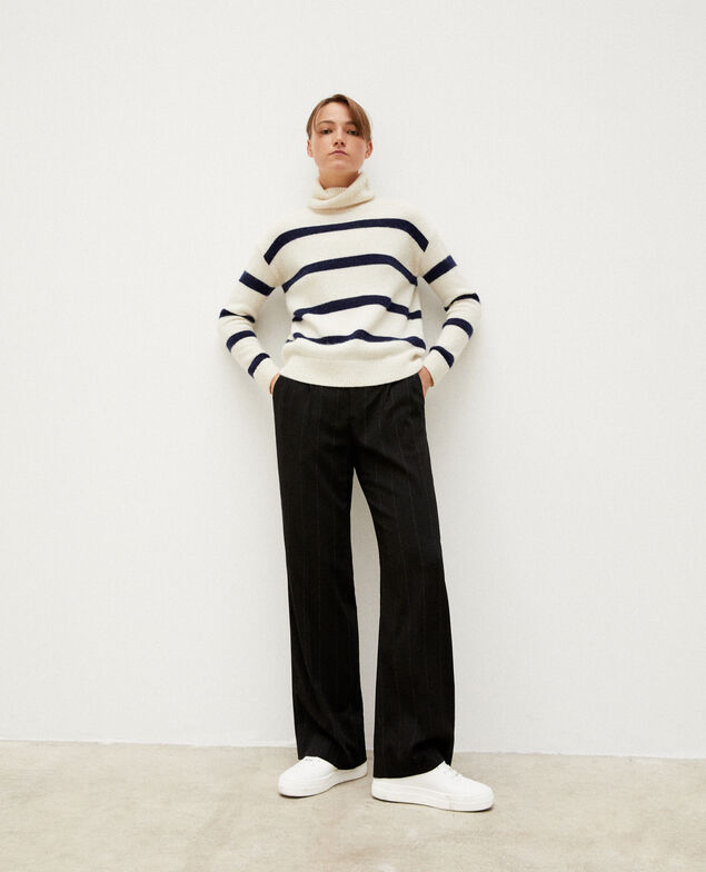 Loose fit trousers Black