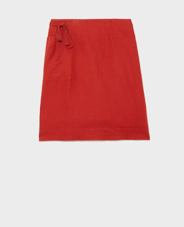 Linen wrap skirt Ketchup