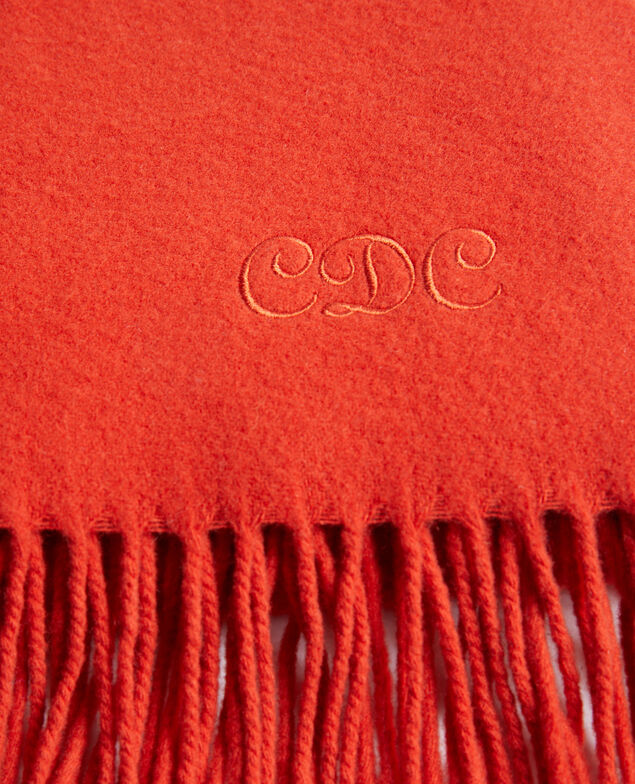 Wool scarf 4285 valiant_poppy