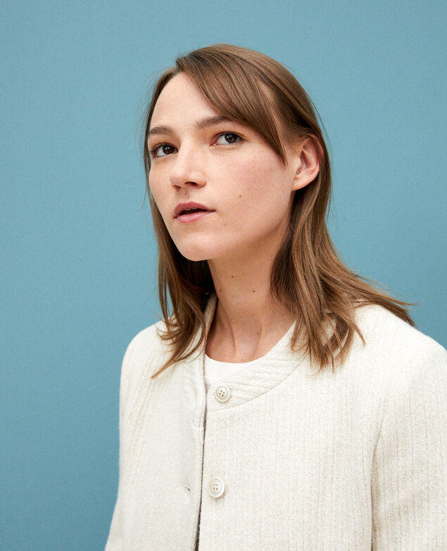 Short jacket White