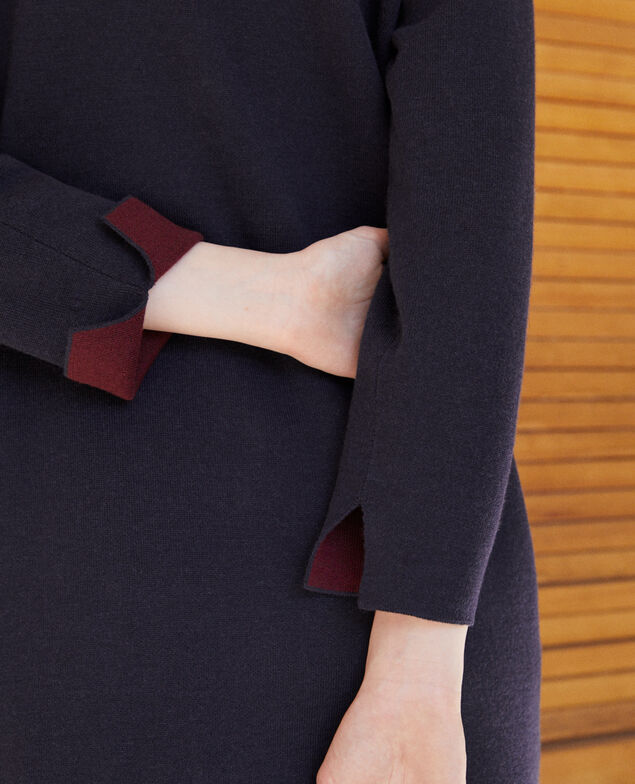 Double-sided dress Blue