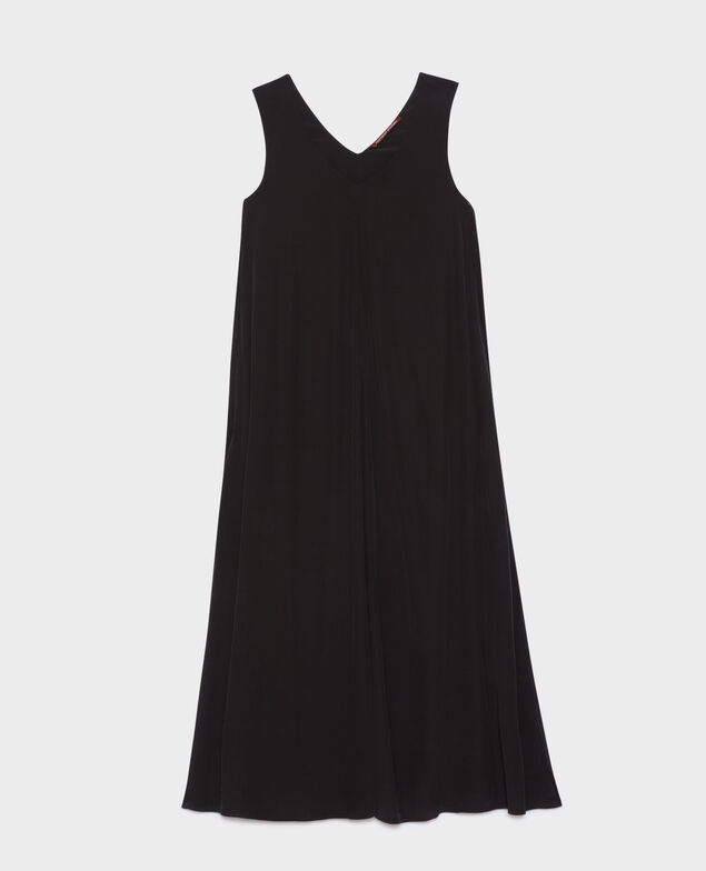 Fluid trapeze dress 0093 black