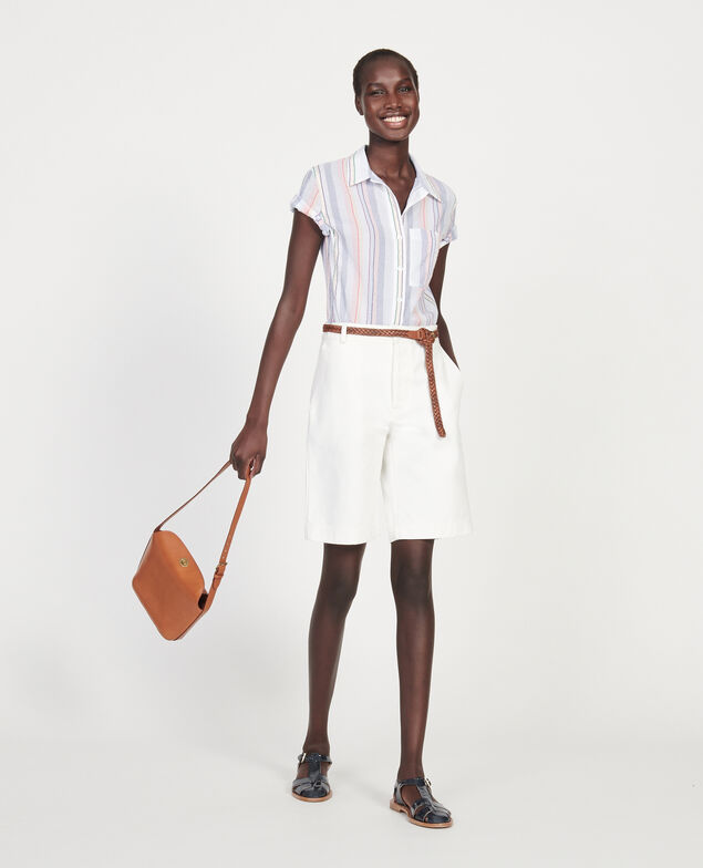 Cotton shirt Stripes multico